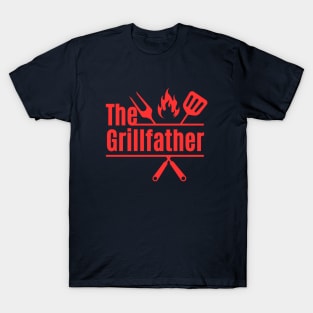 The grillfather chef design T-Shirt